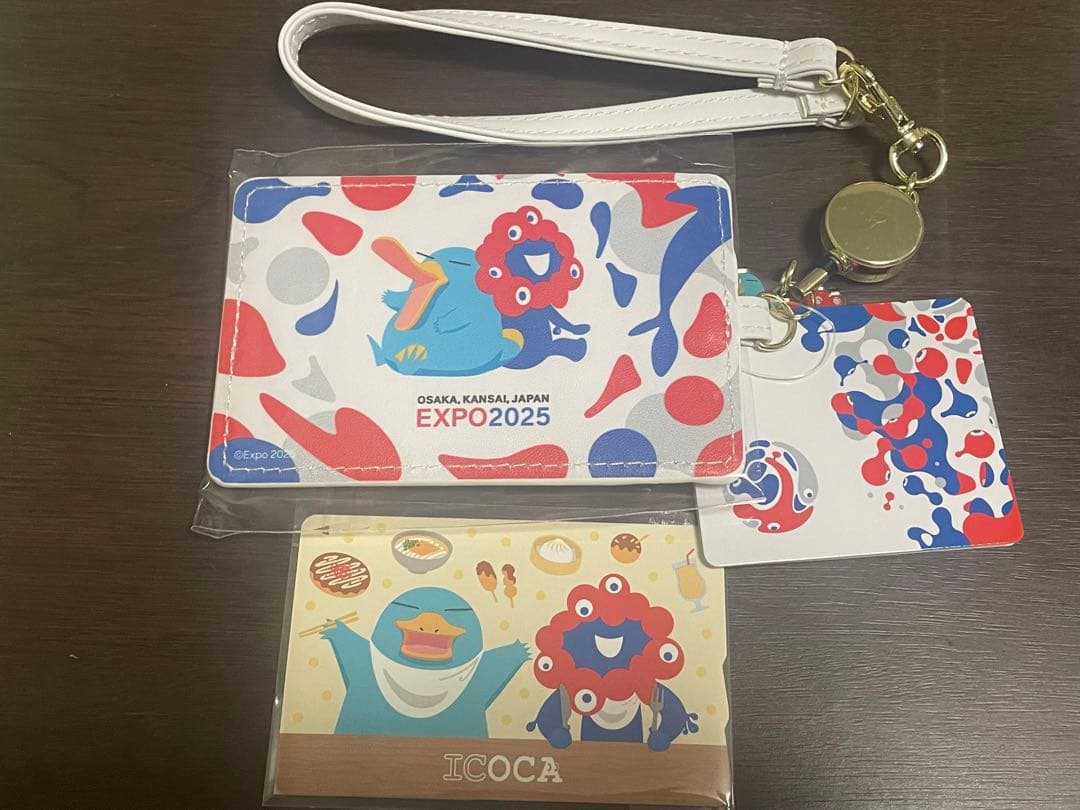 ※大阪関西万博　ICOCAと合皮パスケース　セット