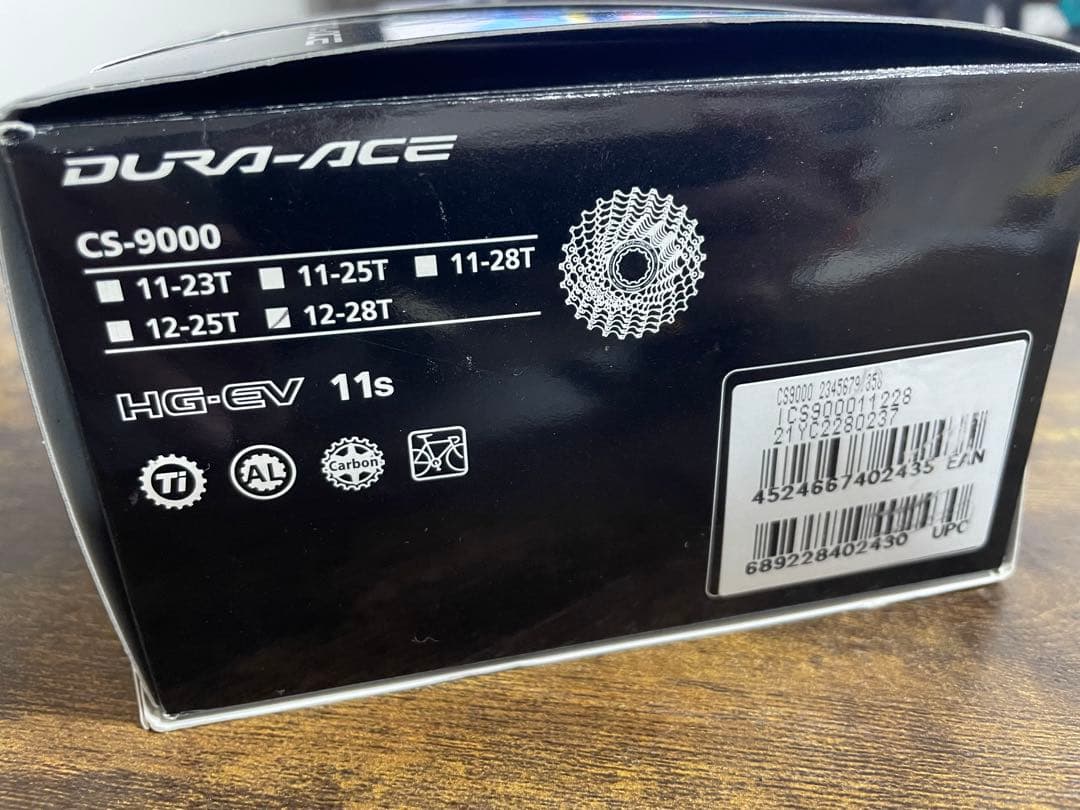 【美品】DURA-ACE CS-9000 12-28T スプロケット 11速
