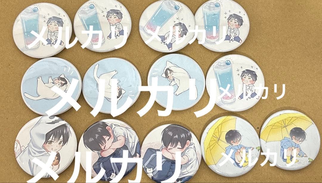 不機嫌イトコがかわい過ぎて仕方ない　高比良りと　ぬいぐるみ　缶バッジ