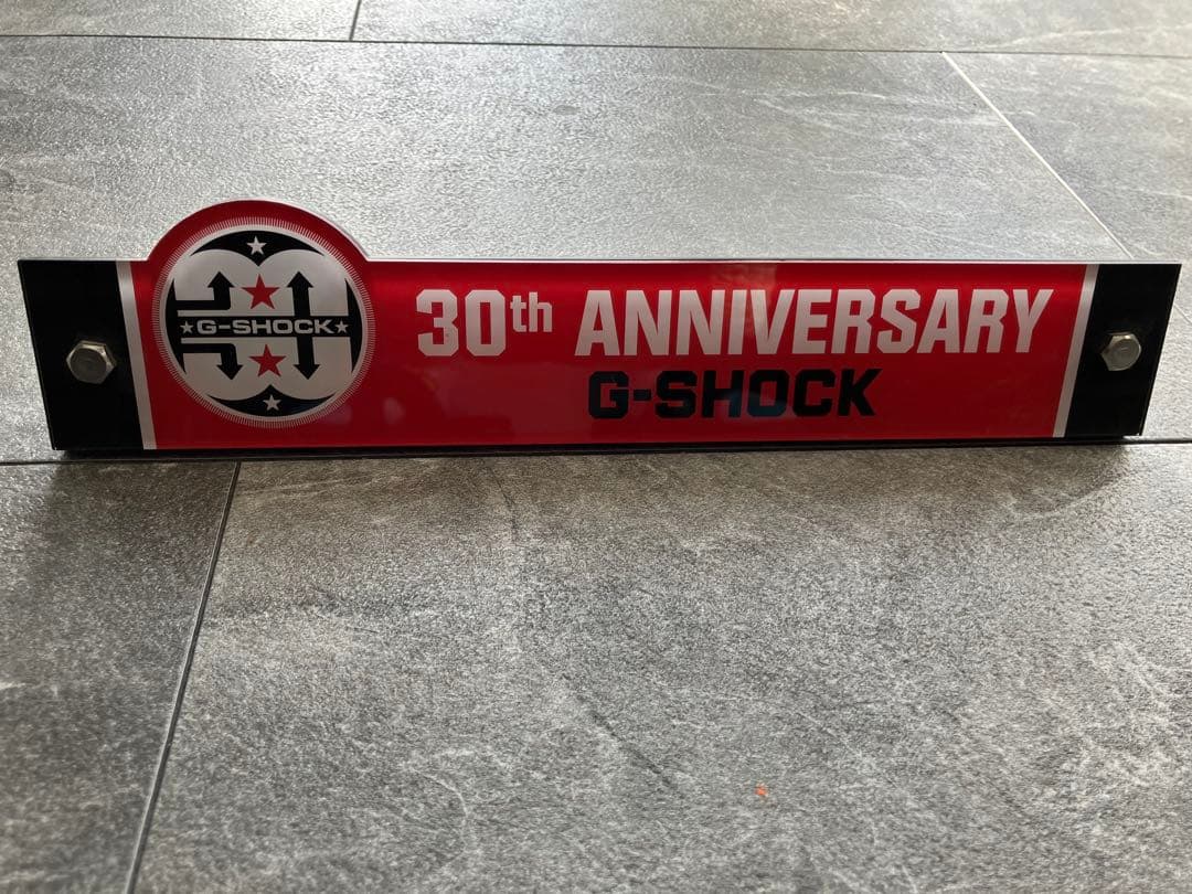 G-SHOCK 30th Anniversary ディスプレイ