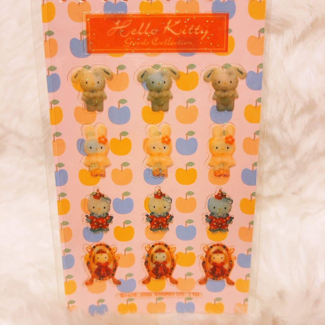 希少レア　ハローキティ　キラモリシール7アソート　平成レトロ　サンリオ