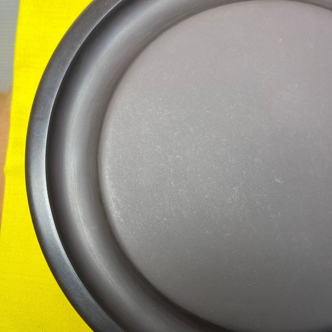 ⭕️赤間硯　桐共箱入　新品美品　満月研　眞丁寧品　くすのき製硯　下井百合昭　昭竜山