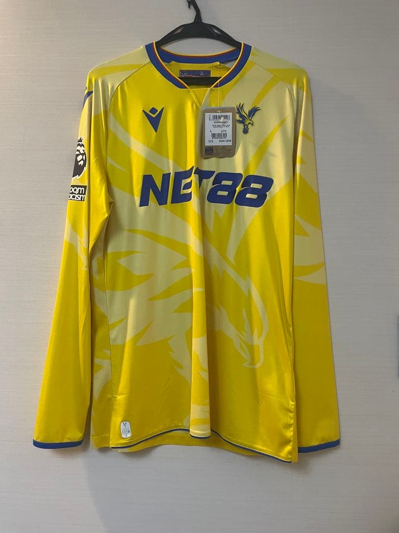 鎌田大地 クリスタルパレス サード 長袖ユニフォーム 24-25 日本代表