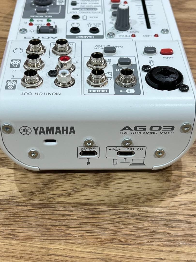 YAMAHA AG03 マイク付き 箱付き　他付属品あり