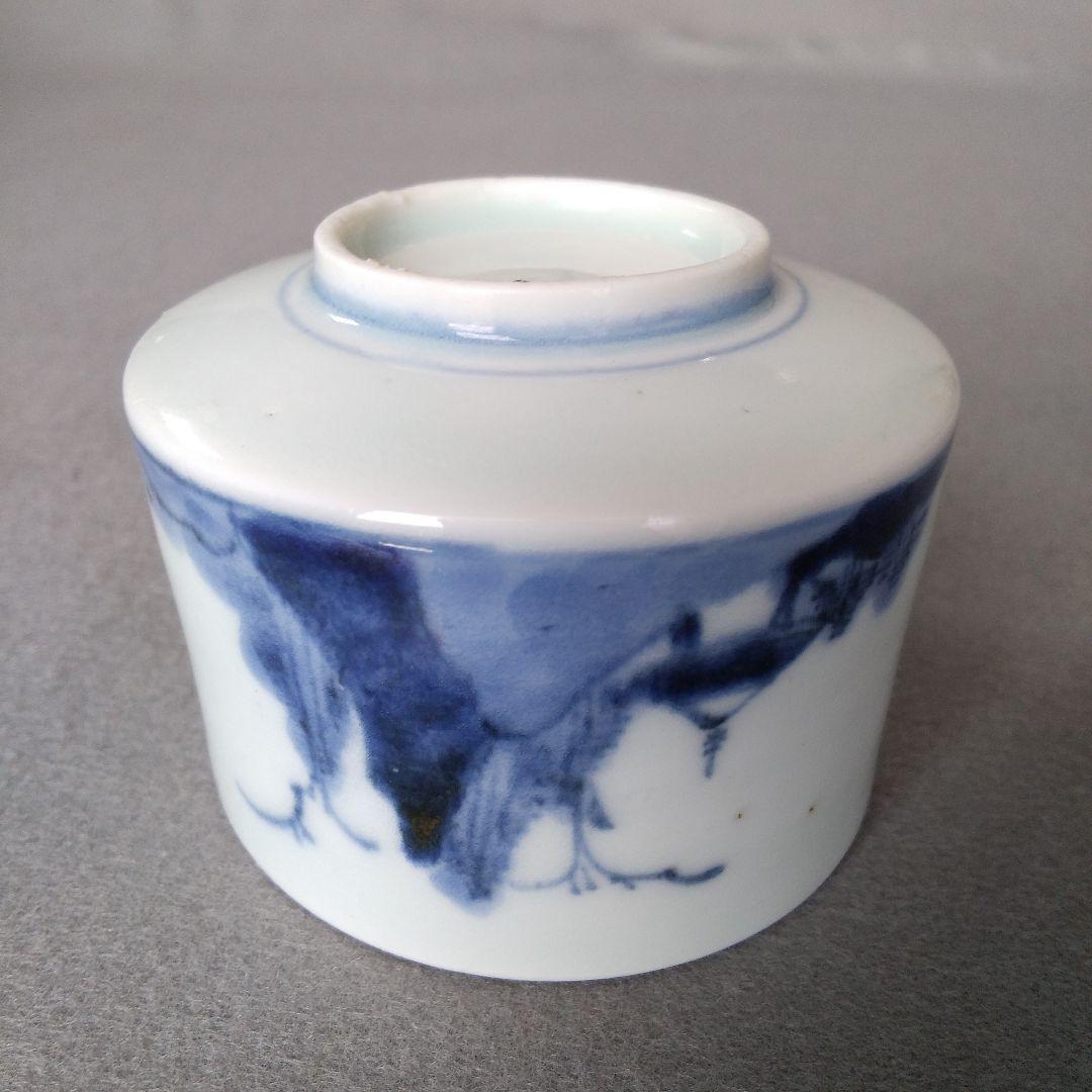 古伊万里蕎麦猪口　蕎麦猪口　古伊万里半筒蕎麦猪口　古伊万里