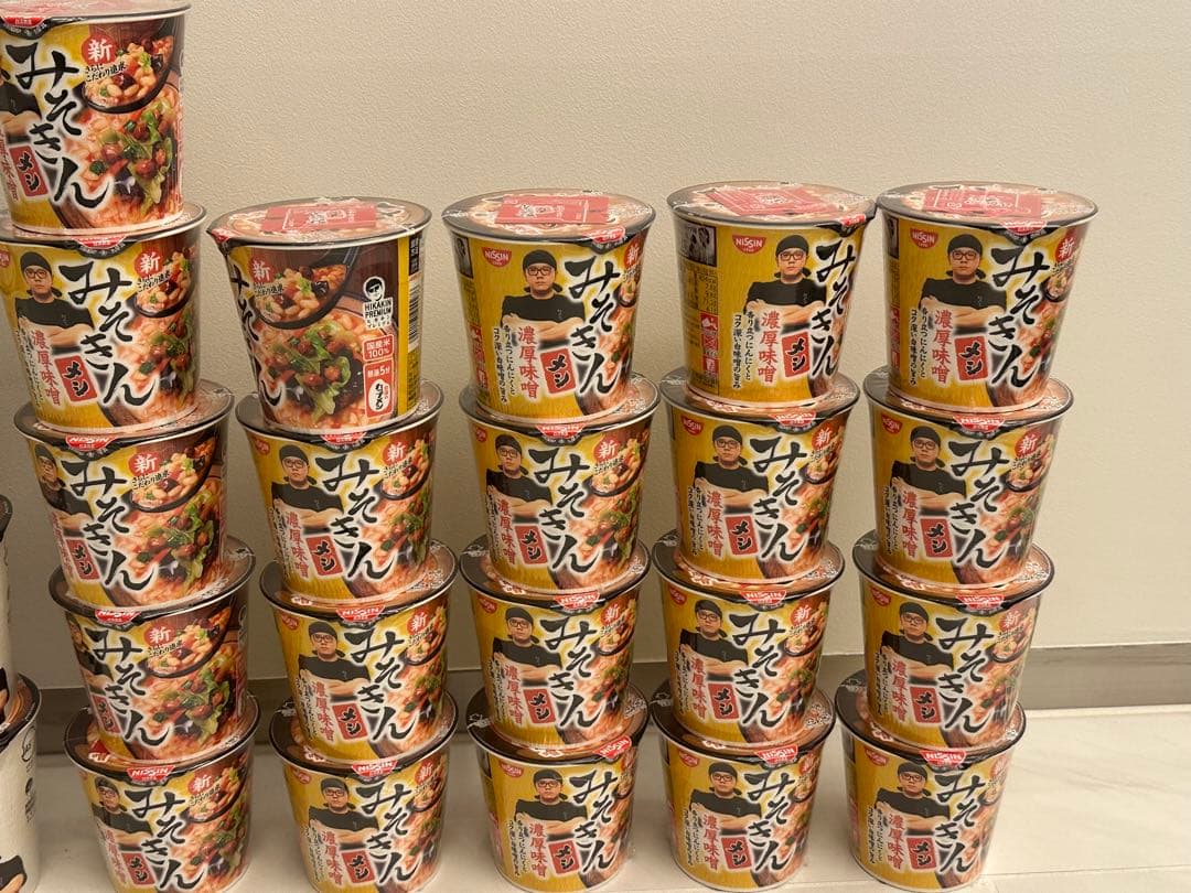 新みそきん18個、新みそきんメシ21個