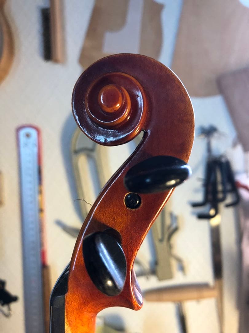 【駒&魂柱調整済】Suzuki分数バイオリンNo280 1/8 1977