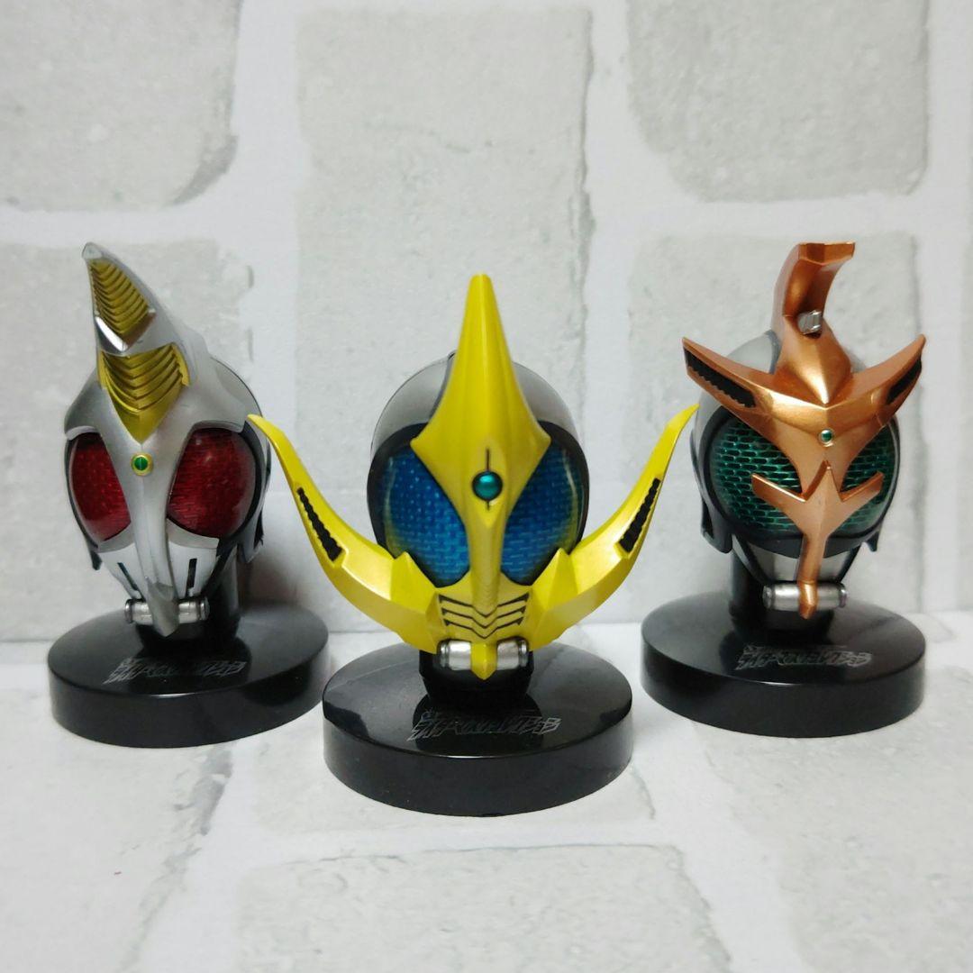 仮面ライダー マスクコレクション　仮面ライダーカブト １６種セット