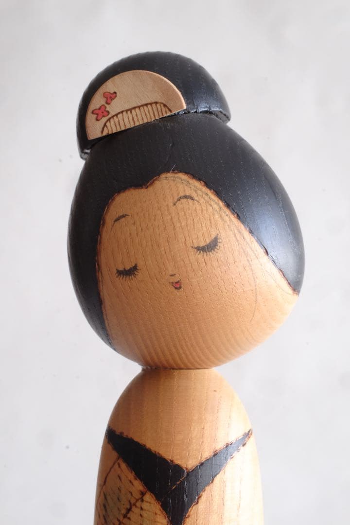 創作こけし　関口三作　粋　36.5cm　KokeshiDoll