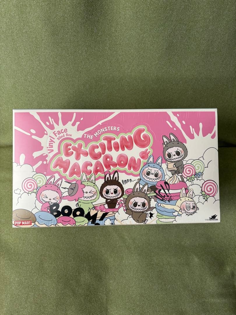ラブブ マカロン アソートボックス シュリンク付きPOP MART 【正規品】