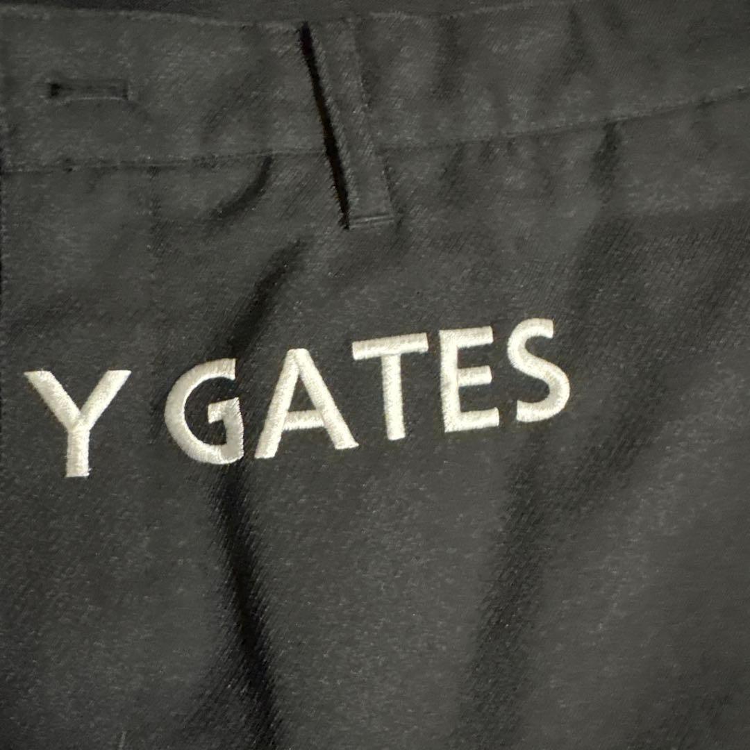 【美品】PEARL Y GATES ブラックパンツ スリムフィット