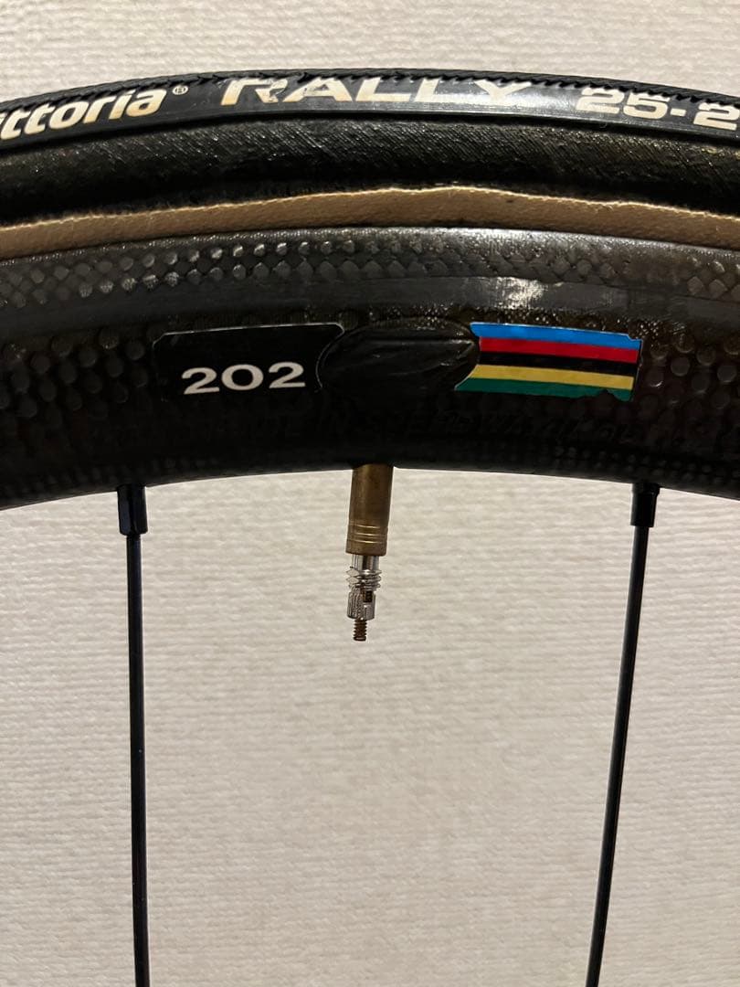 Zipp 202 11S チューブラー ホイールセット