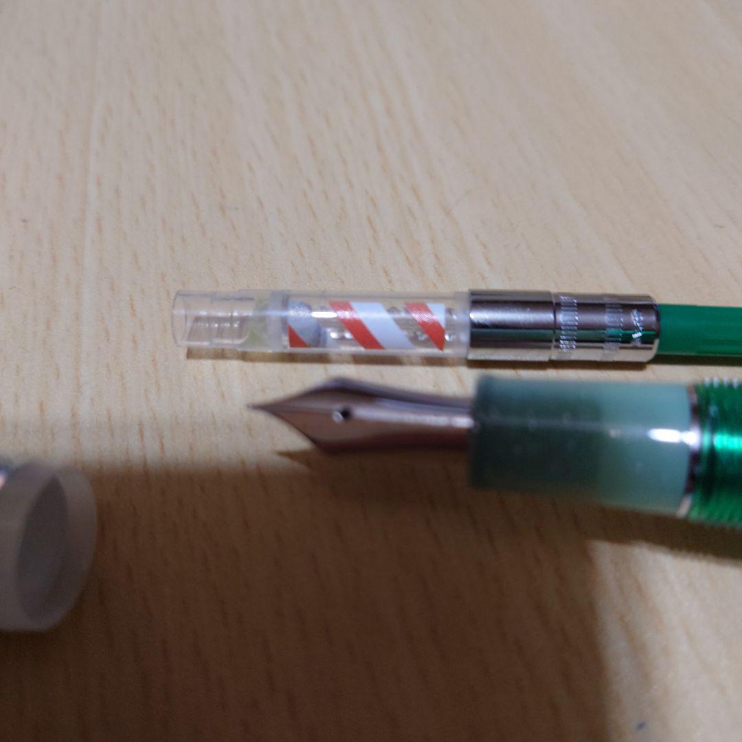 万年筆　クリームソーダ　アンコーラ　細字　F　セーラー　限定