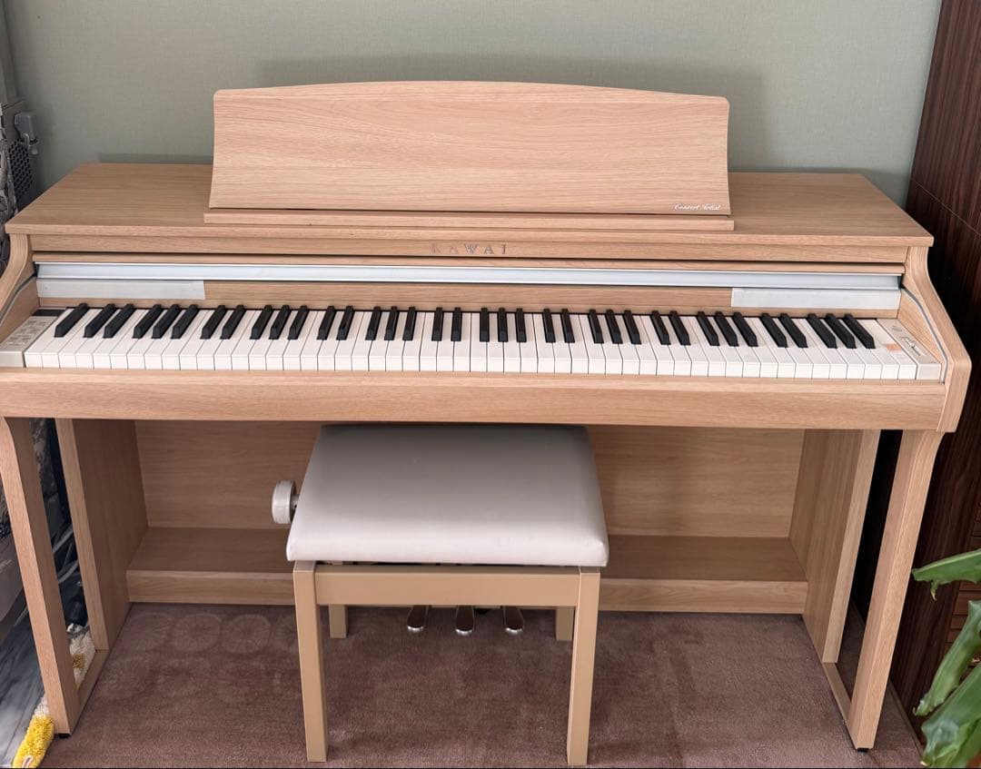 ナチュラルウッド 88鍵 電子ピアノ