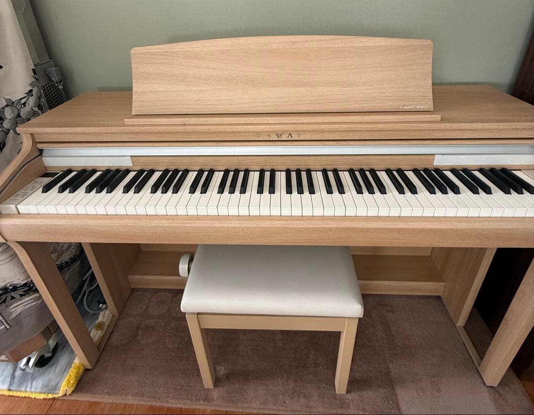 ナチュラルウッド 88鍵 電子ピアノ