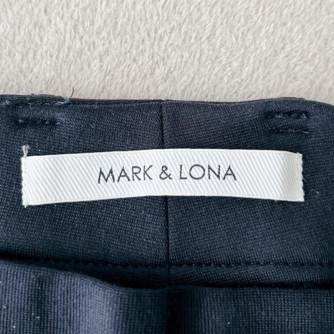 美品✨MARK&LONA ストレッチパンツ　ゴルフウェア　ロゴボタン　L