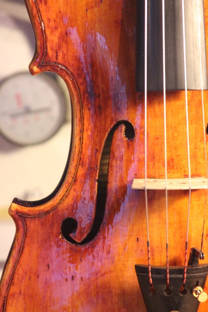【12/30更新.製作楽器①】バイオリン(ガダニーニモデル) 4/4 2025