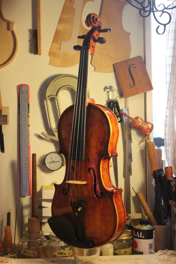 【12/30更新.製作楽器①】バイオリン(ガダニーニモデル) 4/4 2025