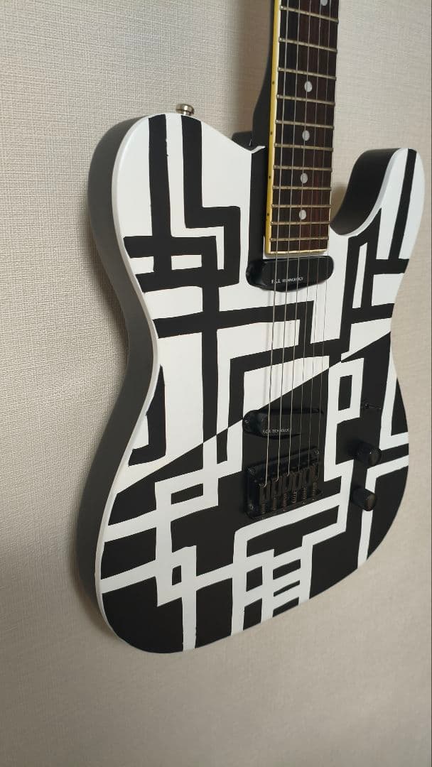 FERNANDES　TEJ-HOTEI　BLACK&WHITE　電子部品なし