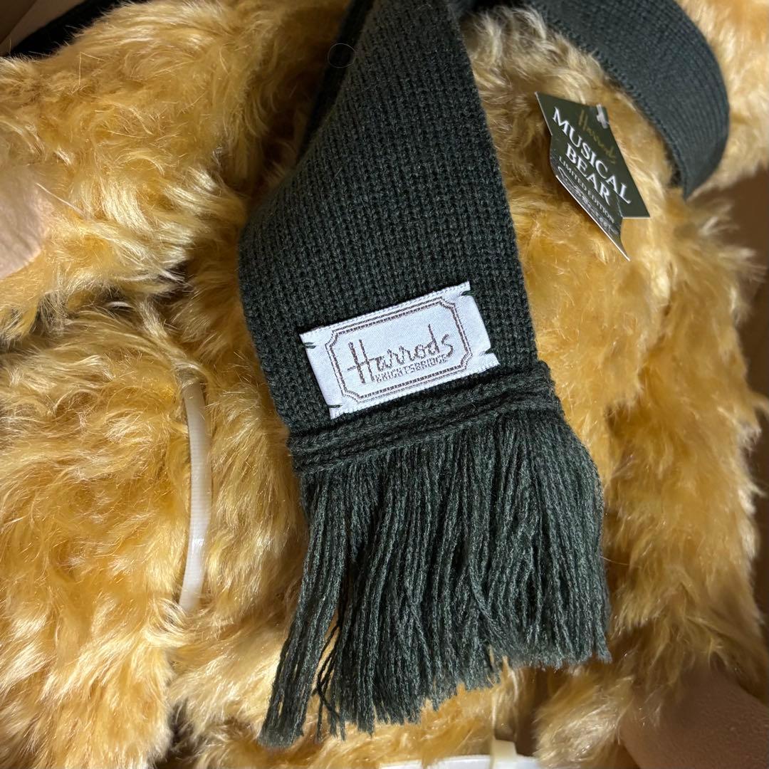 Steiffシュタイフ 英国ハロッズ限定カレッジベア1996 テディベア