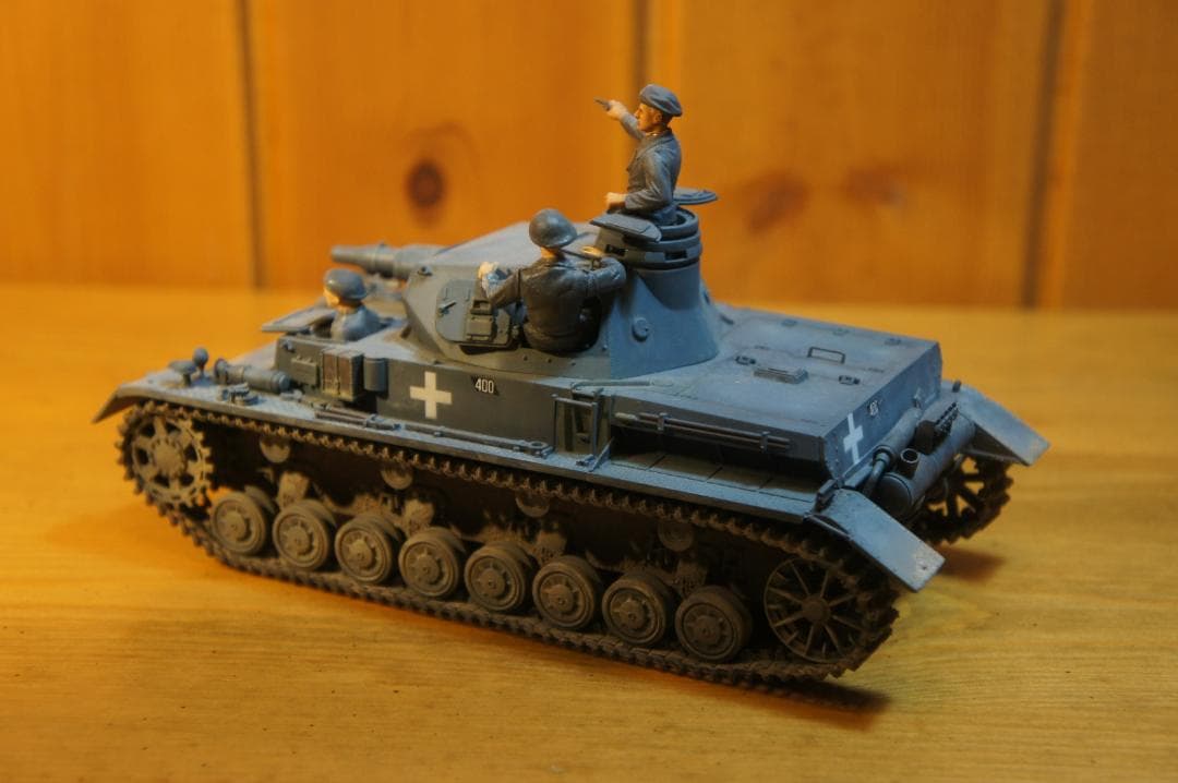 完成品 タミヤ Ⅳ号戦車D型 1/35 汚し塗装 第二次世界大戦 ドイツ軍