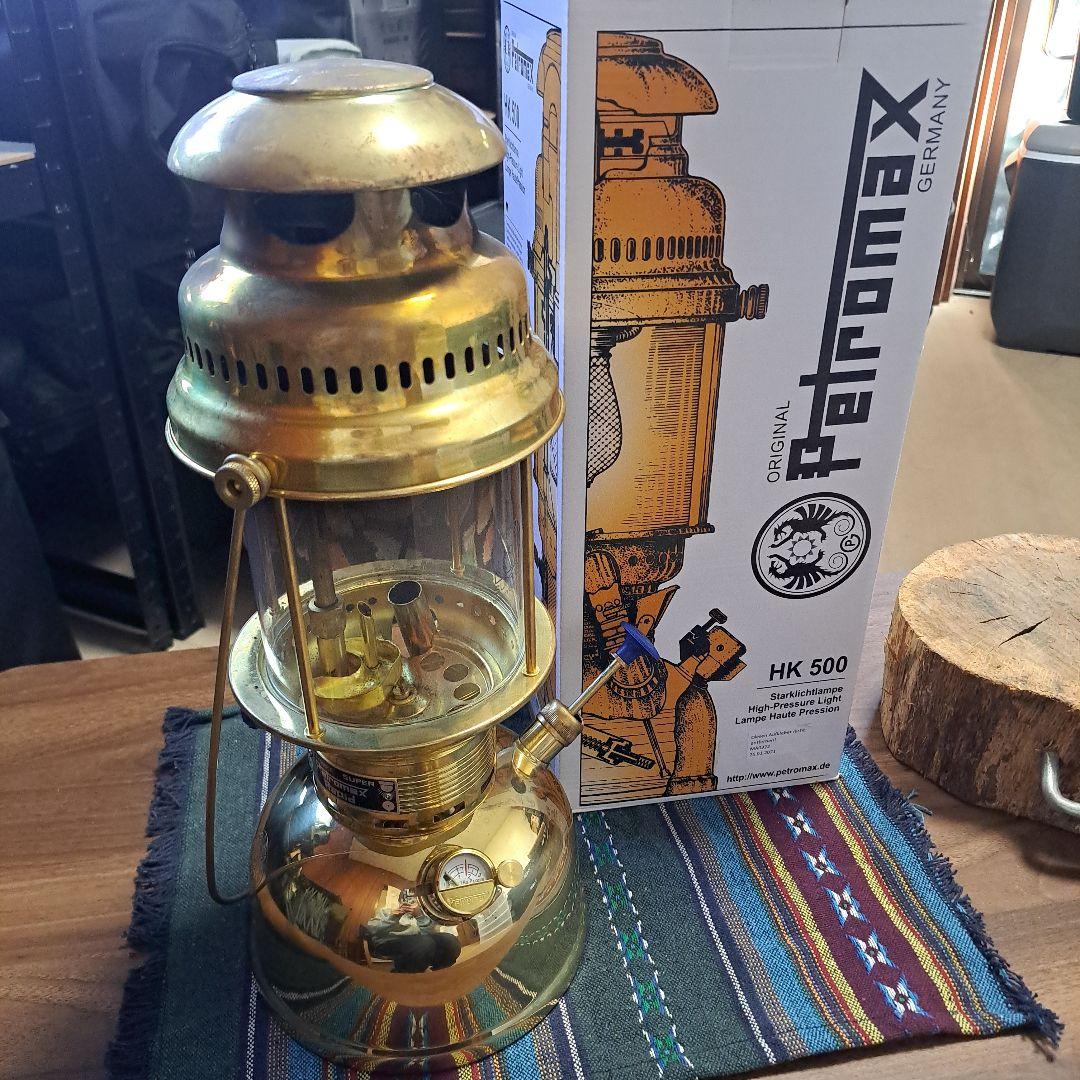 Petromax HK 500 ランタン ゴールド