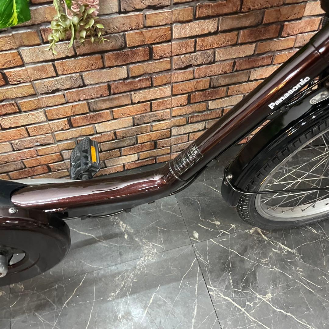 【78】子供乗せ電動自転車 Panasonic Gyutto ブラウン 20