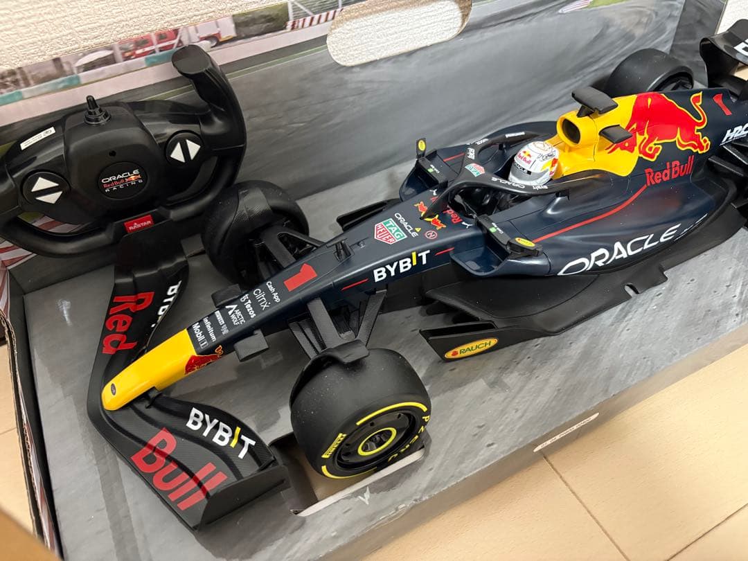 【送料込】RASTAR 1/12 レッドブル RB18 ラジコンカー F1