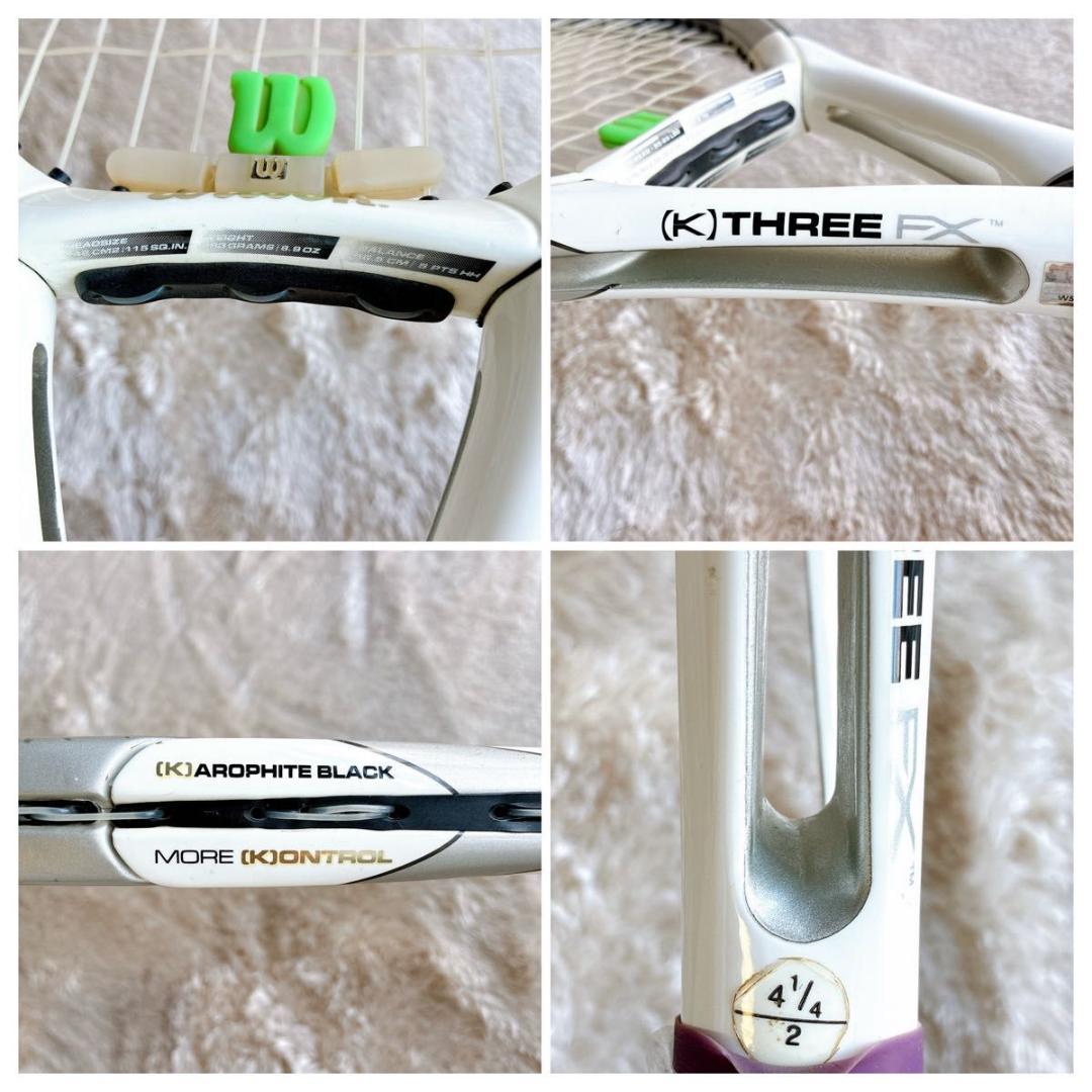 ウィルソン K THREE FX 115 硬式テニスラケット G2 デカラケ