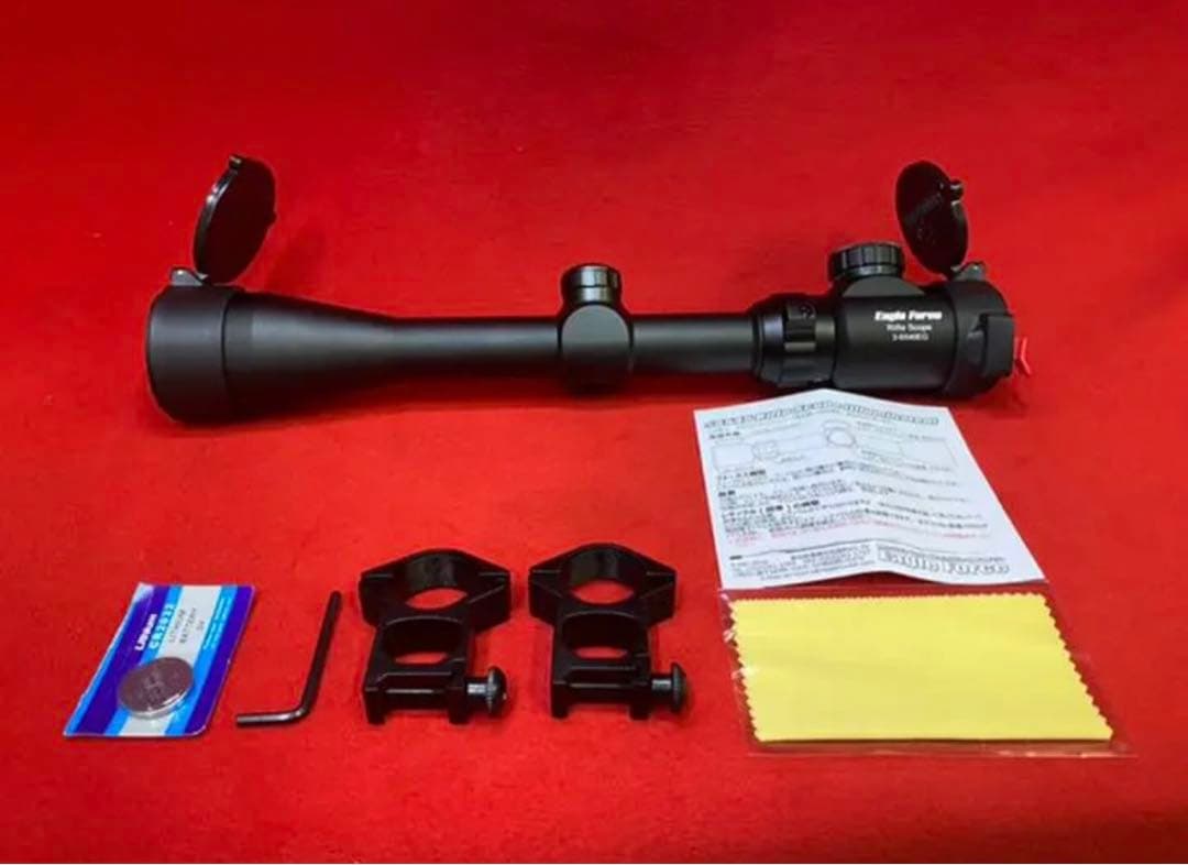 おすすめ！ ライフルスコープ ✴︎レクテルが光る！