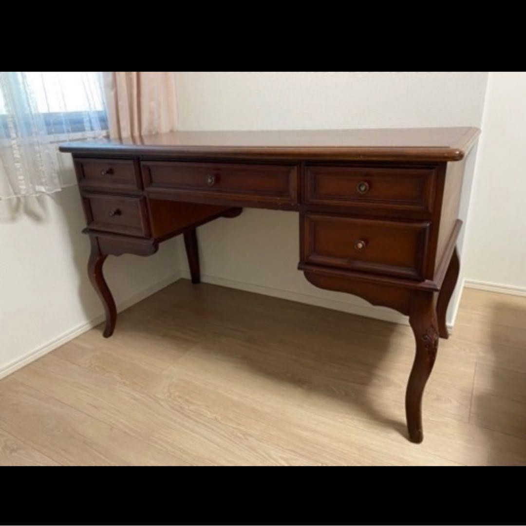 【希少】【全国送料無料】12/26迄 高価　アンティーク　デスク　ヴィンテージ