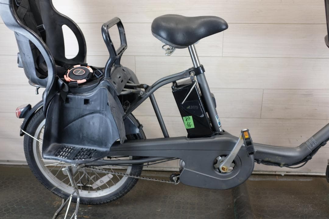 ♡ののたん♡ )パナ ギュット3段13.2Ah（5点灯）充電器あり 前カゴ