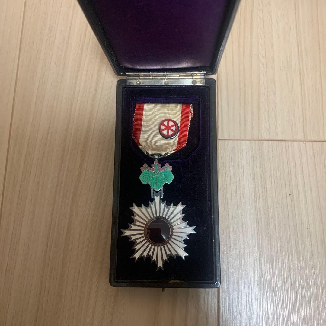 勲章セット ケース付き　旭日章