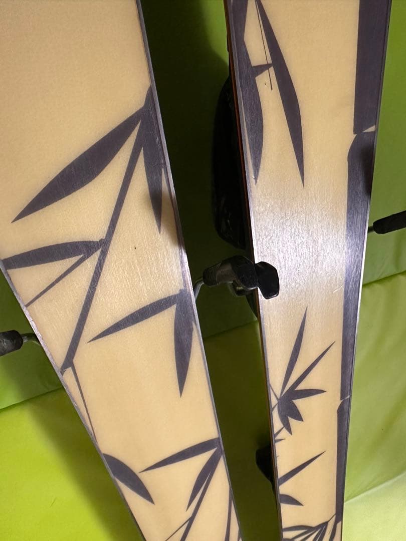 ロシニョール　scratch 竹模様　ROXY フリーライド　ツインチップ