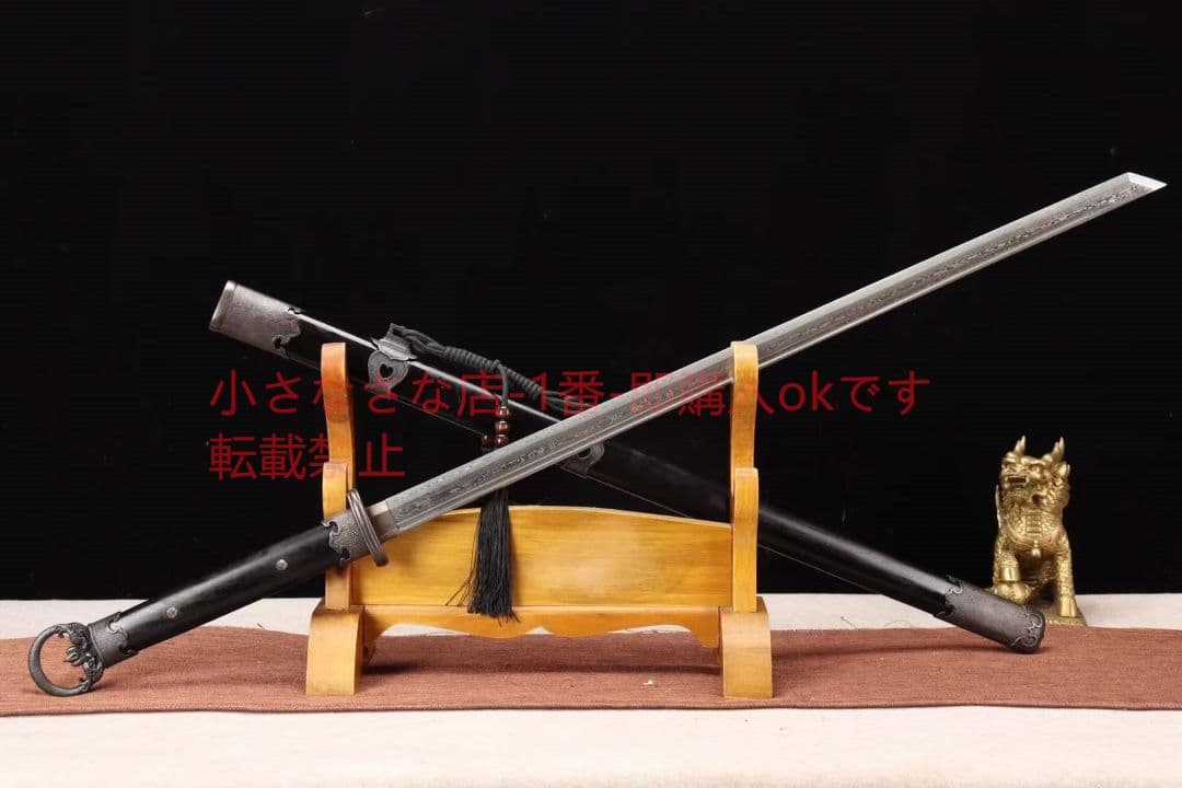 【素環初の一兵魂】 古兵器 武具 刀装具 日本刀 模造刀 居合刀