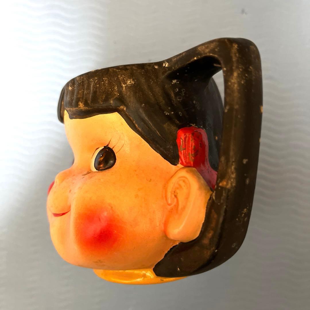 アンティーク　不二家　ペコちゃん　レトロ　マグカップ