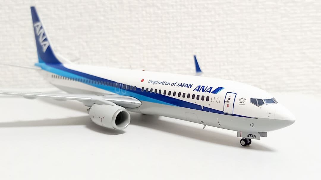 JCwings 1/200 ANA B737-800 JA86AN 完成品