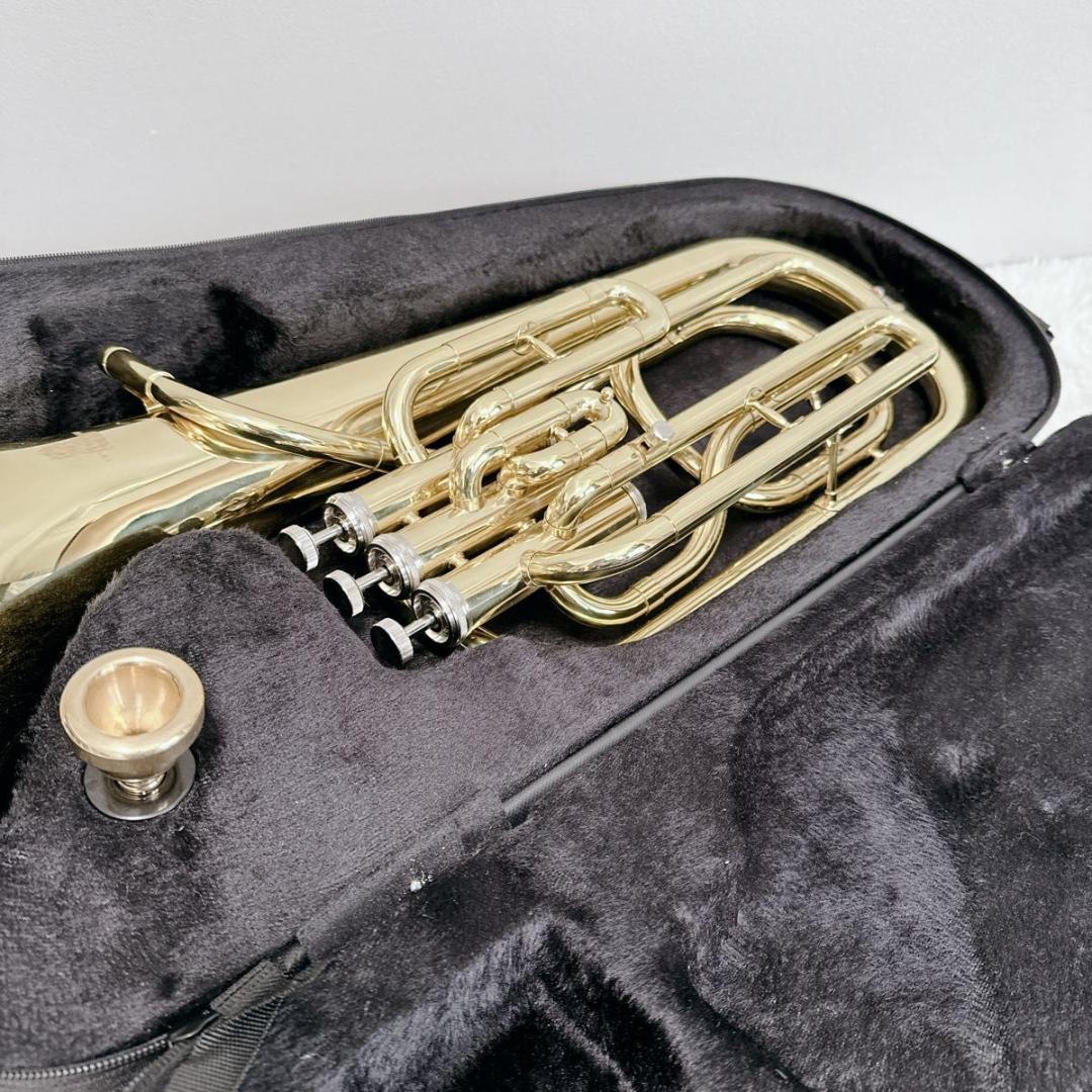 激レア 美品 バリトンホルン 管楽器 吹奏楽 ブラスバンド ハードケース