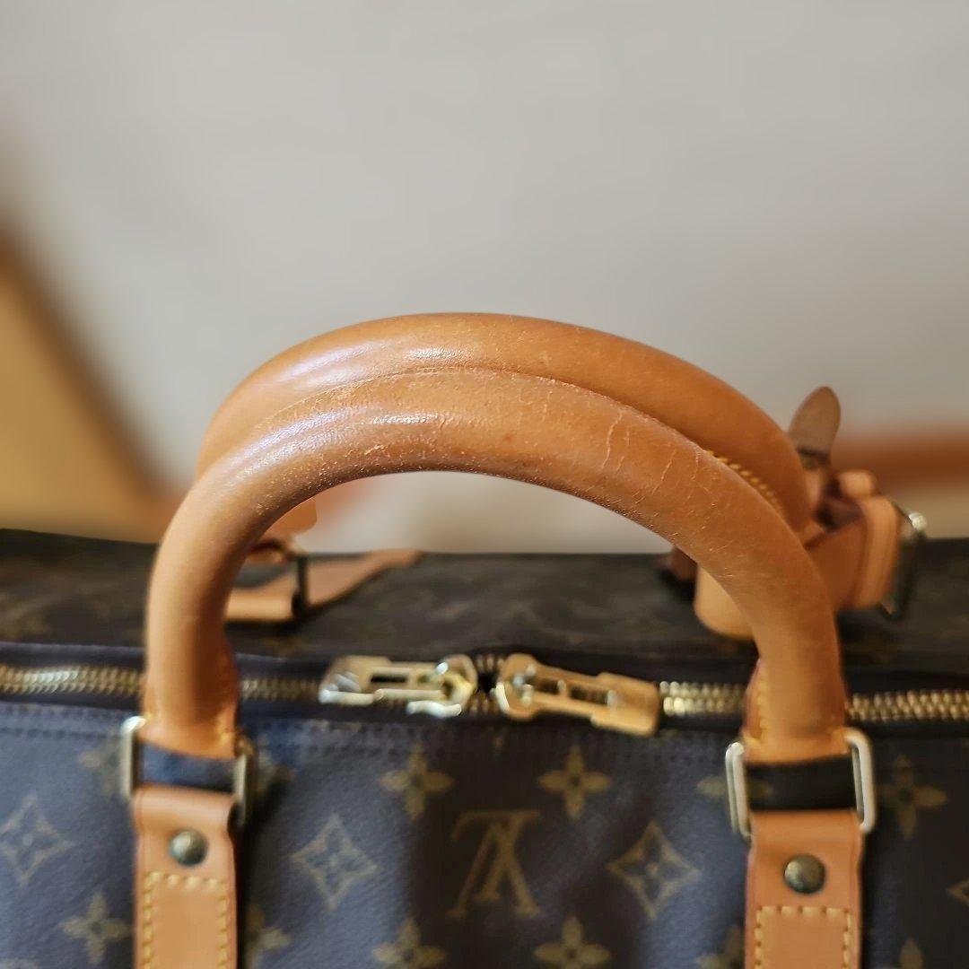 超美品 ルイヴィトン ボストンバッグ モノグラム キーポル60 鍵付き バッグ