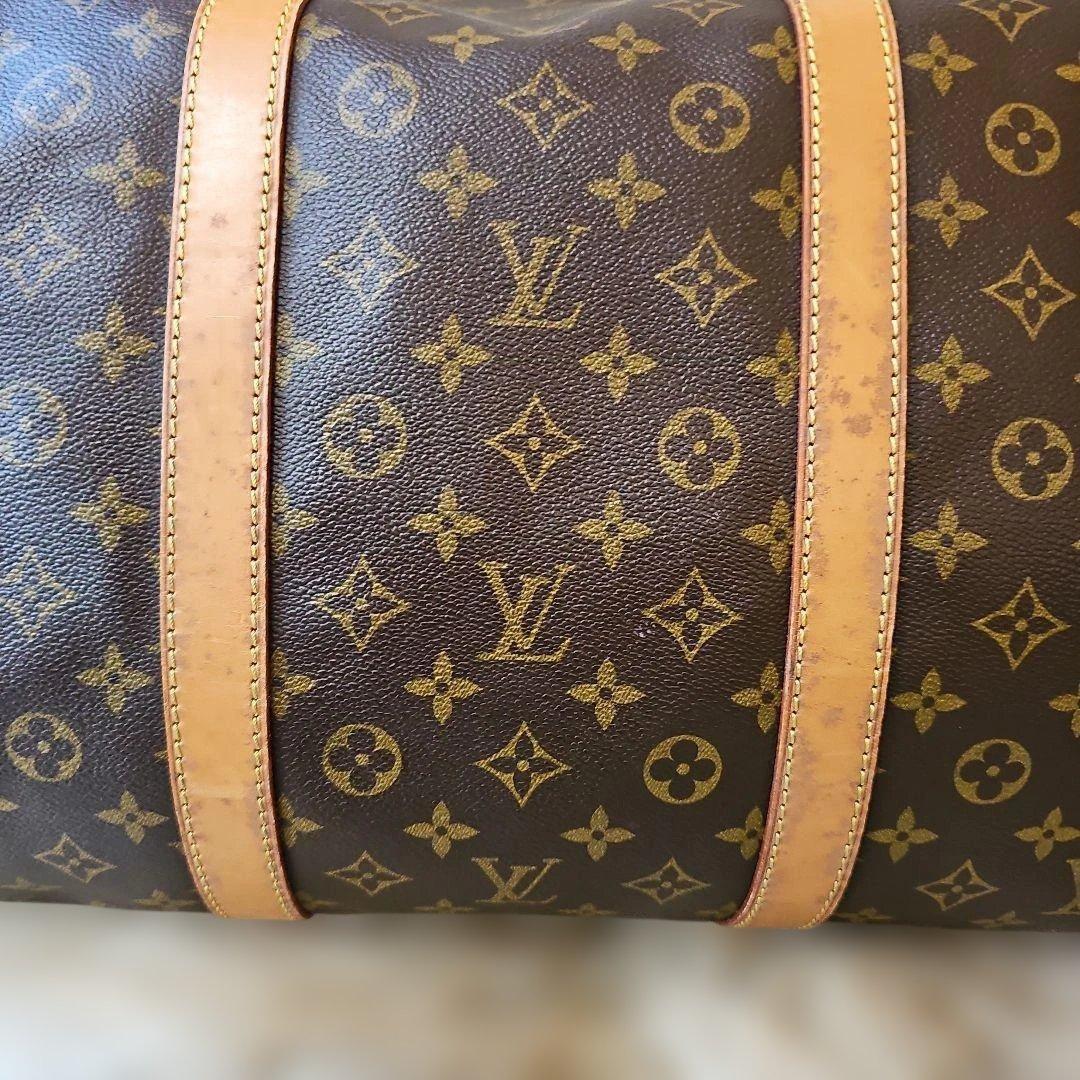 超美品 ルイヴィトン ボストンバッグ モノグラム キーポル60 鍵付き バッグ