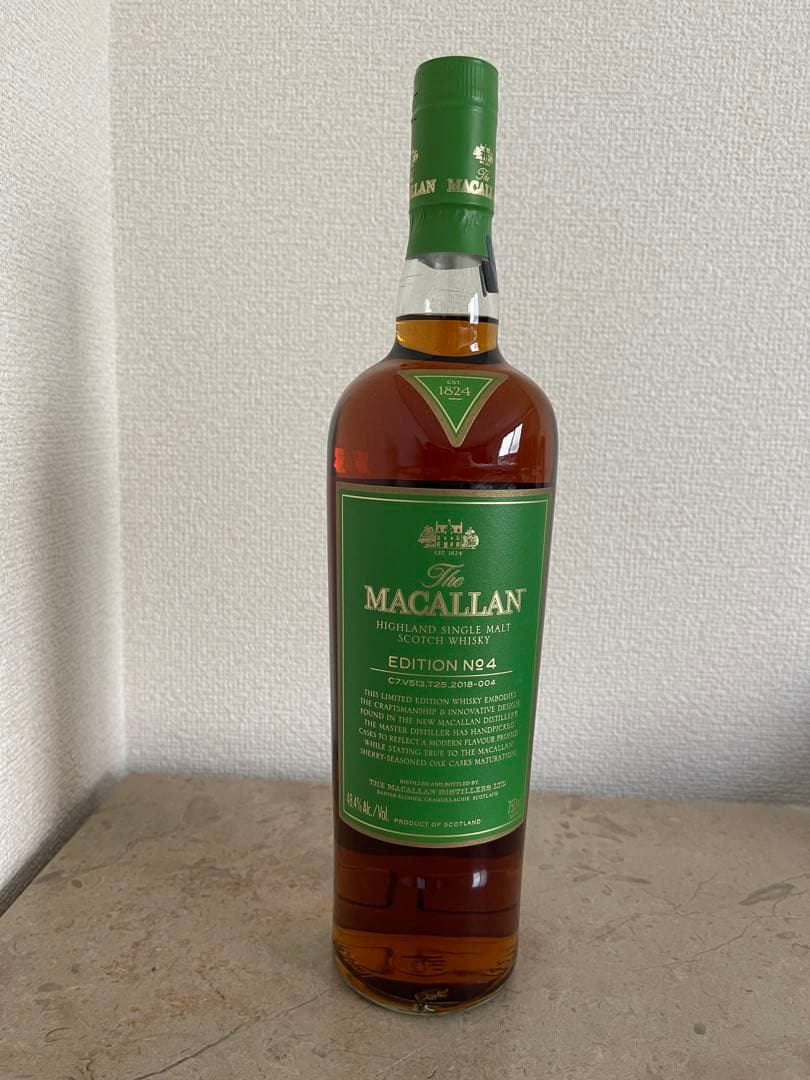 ウイスキー The Macallan Edition No. 4 700ml 48%