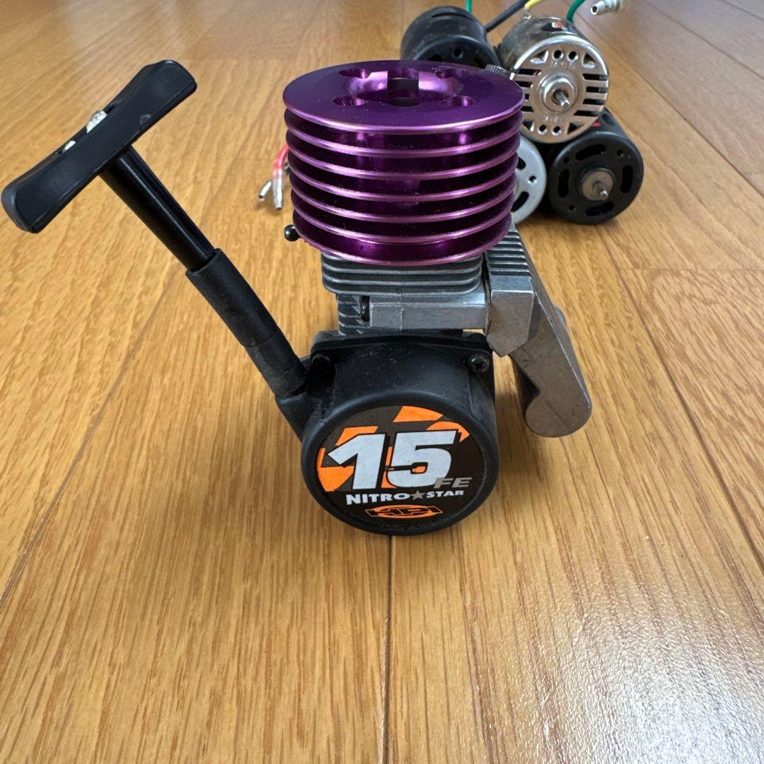 HPI ナイトロスター 15FE エンジン&モーター5個セット