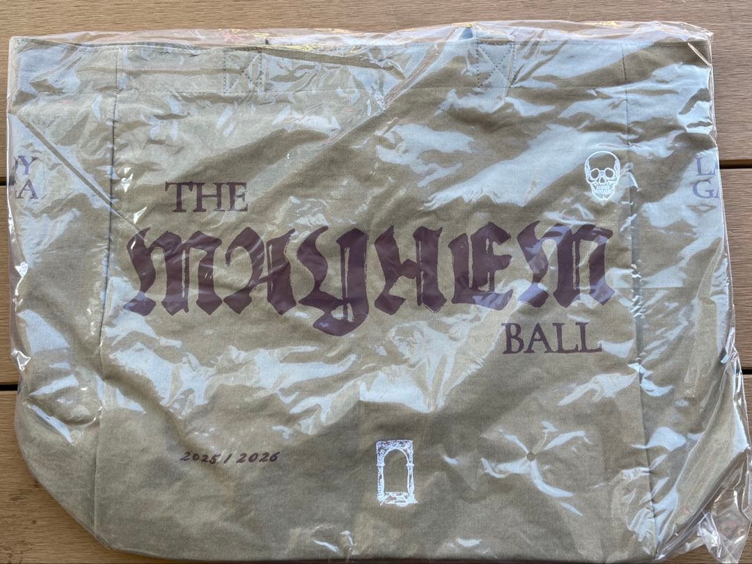 レディーガガ MAYHEM オペラハウス トートバッグ （TAN）