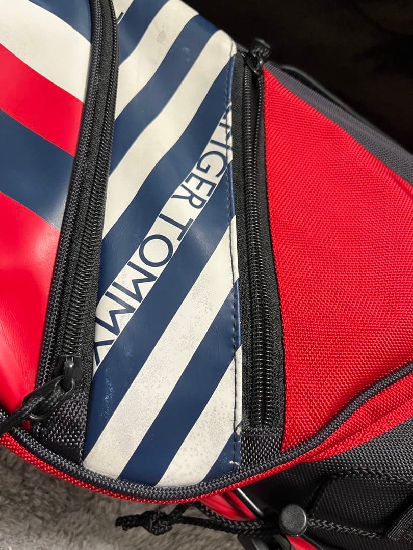   スタンド キャディバッグ ネイビー/レッド