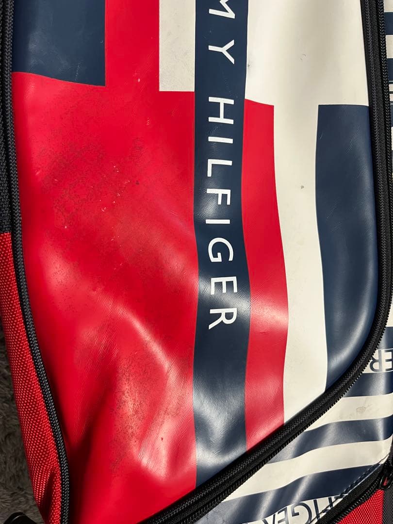   スタンド キャディバッグ ネイビー/レッド