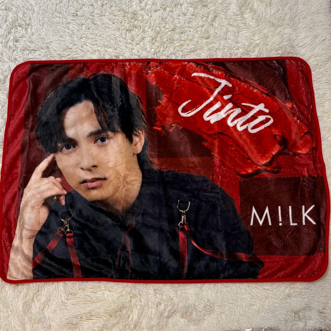 M!LK 吉田仁人 HERO あえてのKissPlanブランケット みるく