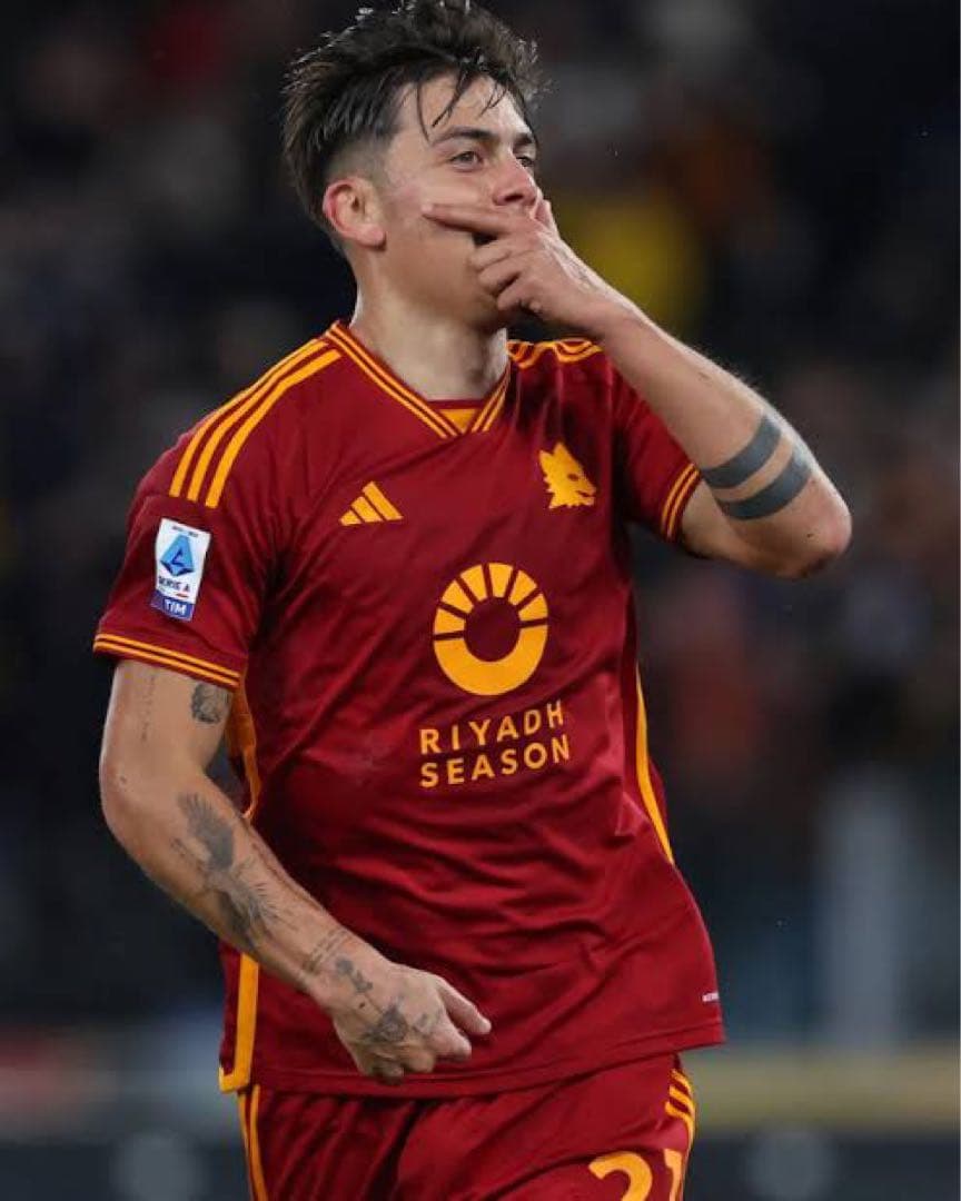 【新品タグ付】ローマ 23/24 #21 ディバラ ユニフォーム S