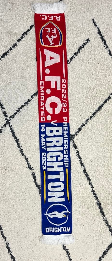 A.F.C. VS BRIGHTON 2022/23 5/14 マフラー