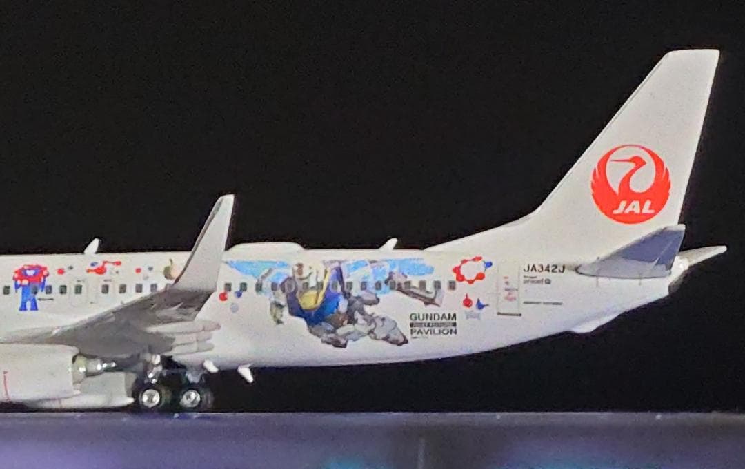 Phoenix JAL B737-800ガンダム Expo 2025 1:400
