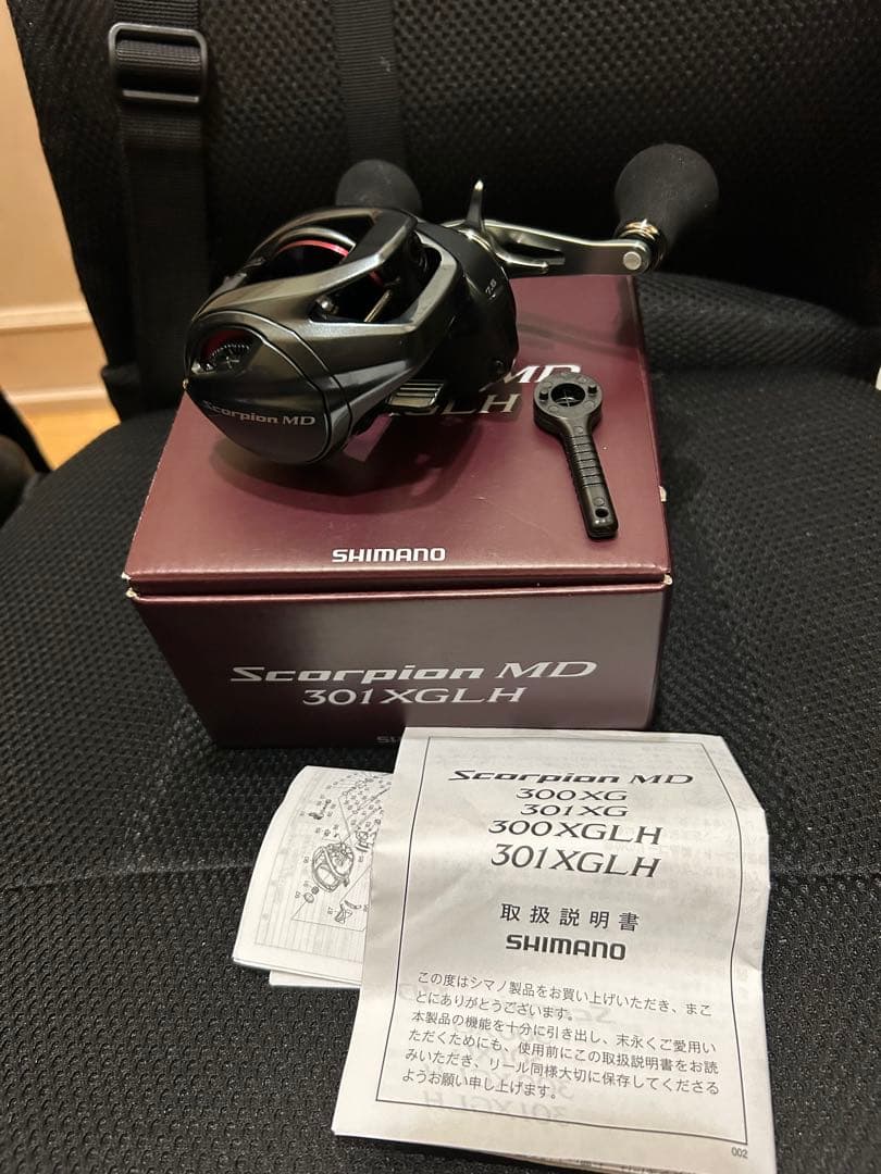 56スケさん専用Scorpion MD 301XGLH ベイトリール　左ハンドル